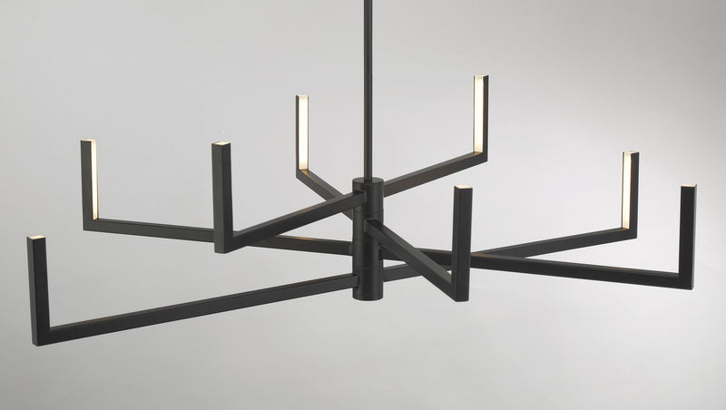 George Kovacs P1478-66A-L Articular LED Chandelier, Coal Alternate Image 4.jpg