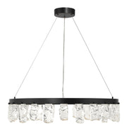 George Kovacs P1497-66A-L Artic Glacier LED Chandelier, Coal Alternate Image.jpg