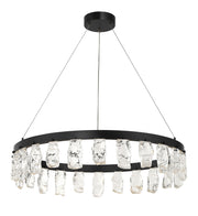 George Kovacs P1497-66A-L Artic Glacier LED Chandelier, Coal Alternate Image 2.jpg