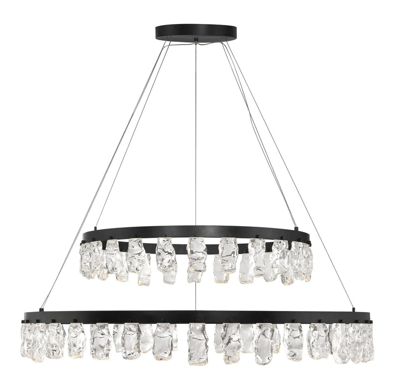 George Kovacs P1499-66A-L Artic Glacier LED Chandelier, Coal Alternate Image.jpg