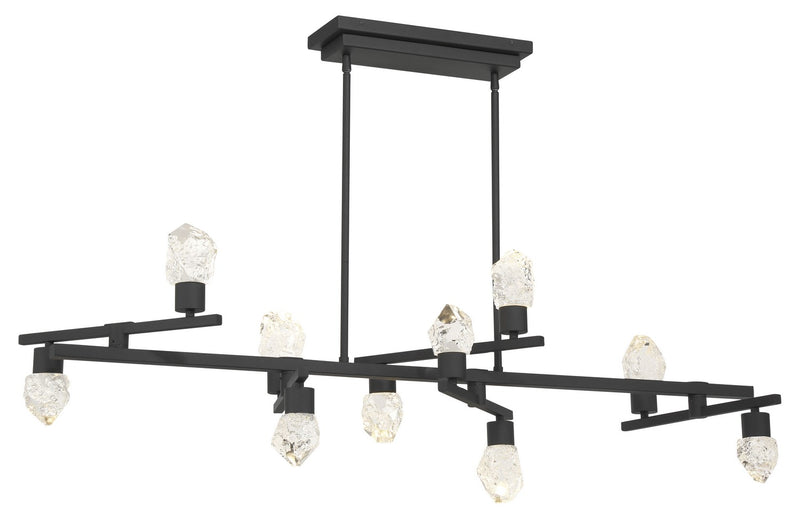 George Kovacs P1538-066-L Kosmyc LED Island Pendant, Sand Black Alternate Image 2.jpg