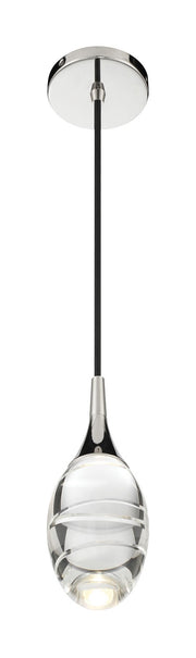 George Kovacs P5592-613-L Hail LED Mini Pendant, Polished Nickel Alternate Image 3.jpg