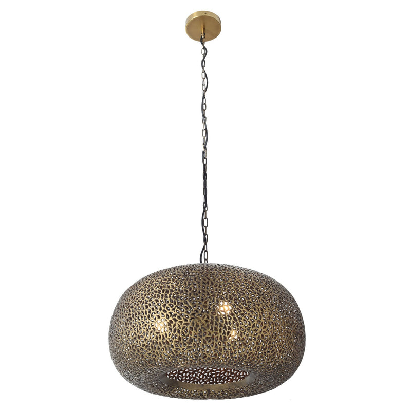 Metropolitan N1503-752 Moradabad Three Light Pendant, Brass Antique Alternate Image 3.jpg
