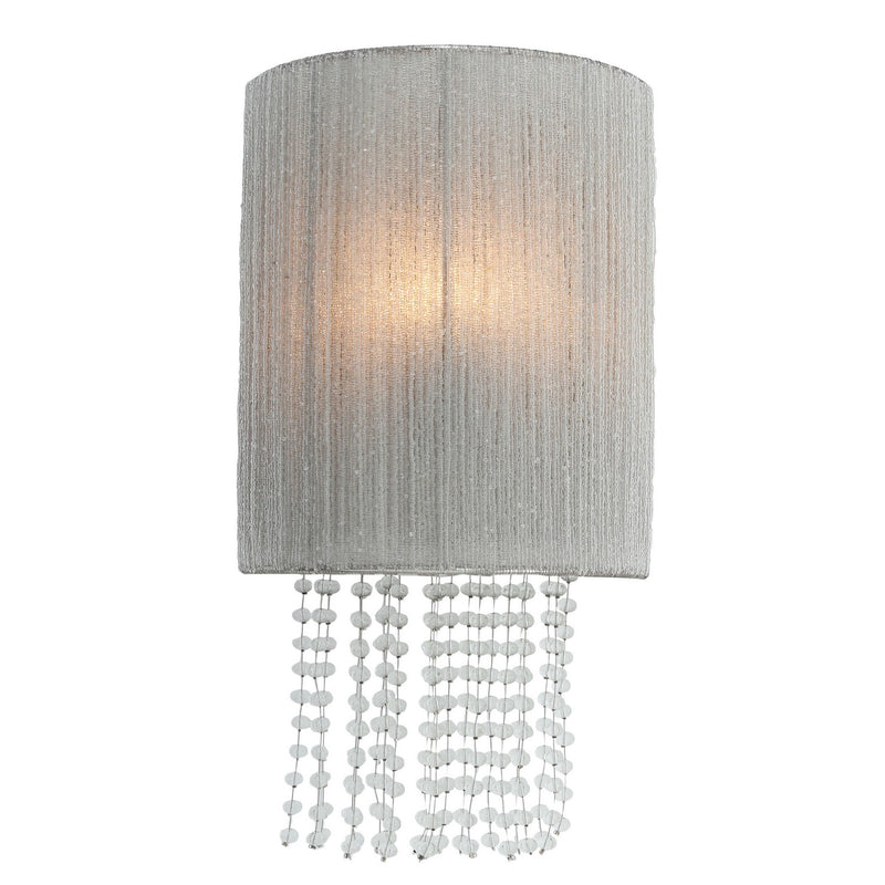 Metropolitan N1510-613 Crystal Reign One Light Wall Sconce, Nickel Alternate Image.jpg
