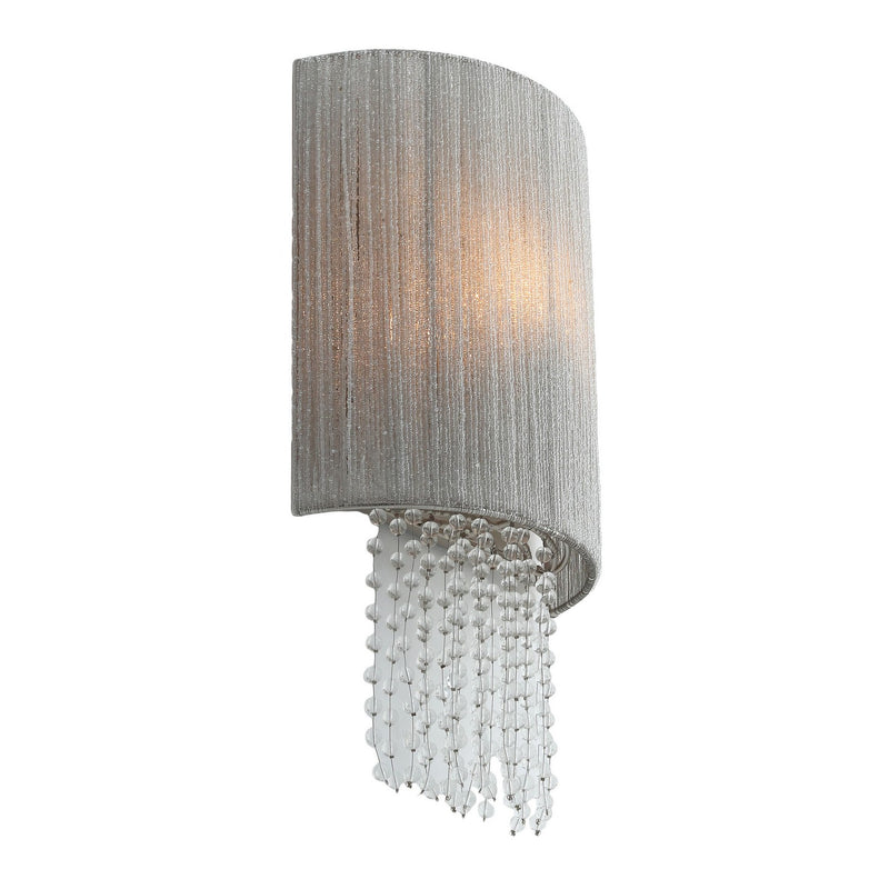 Metropolitan N1510-613 Crystal Reign One Light Wall Sconce, Nickel Alternate Image 3.jpg