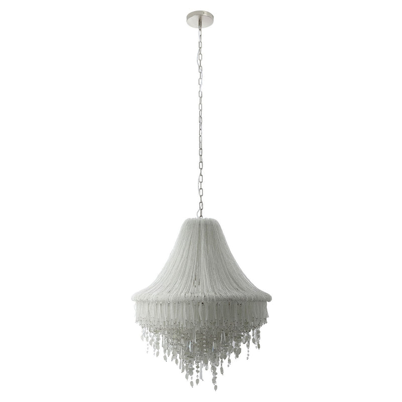 Metropolitan N1517-613 Crystal Reign Seven Light Pendant, Nickel Alternate Image 2.jpg