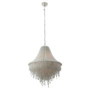 Metropolitan N1517-613 Crystal Reign Seven Light Pendant, Nickel Alternate Image 3.jpg