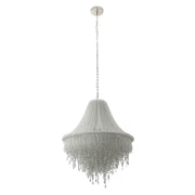 Metropolitan N1517-613 Crystal Reign Seven Light Pendant, Nickel Alternate Image 4.jpg