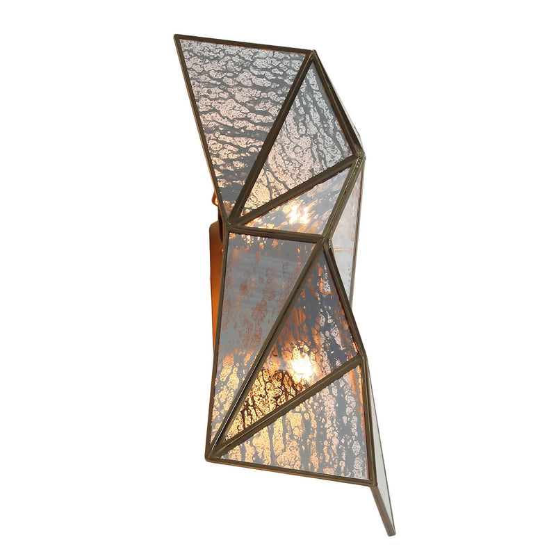 Metropolitan N1692-863 Geo-Gem Two Light Wall Sconce, Brass Antique Alternate Image 3.jpg