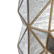 Metropolitan N1693-863 Geo-Gem Three Light Pendant, Brass Antique Alternate Image.jpg