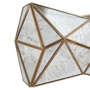 Metropolitan N1696-863 Geo-Gem Six Light Island Pendant, Brass Antique Alternate Image.jpg