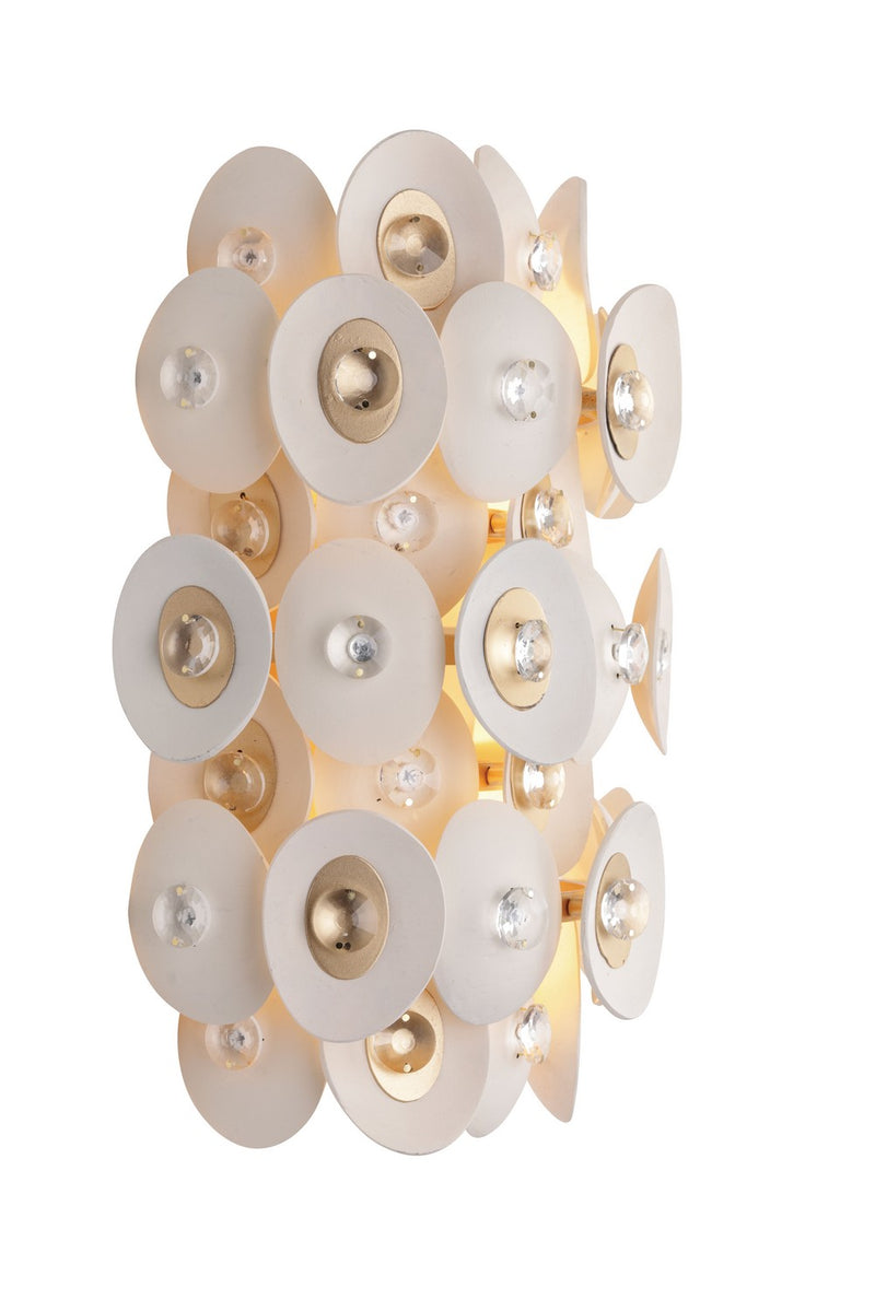 Metropolitan N1862-760 Niu Two Light Wall Sconce, Coconut Shell Gold / Coconut Shell White Alternate Image.jpg
