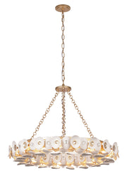 Metropolitan N1865-760 Niu Ten Light Pendant, Coconut Shell Gold / Coconut Shell White Alternate Image 2.jpg
