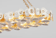 Metropolitan N1869-760 Niu 14 Light Island Pendant, Coconut Shell Gold / Coconut Shell White Alternate Image 4.jpg