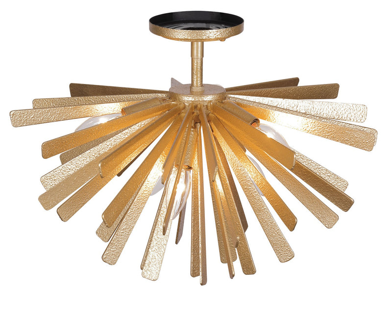 Metropolitan N1906-785 Confluence Six Light Flush Mount, Piastra Gold Alternate Image 2.jpg