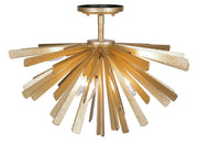 Metropolitan N1906-785 Confluence Six Light Flush Mount, Piastra Gold Alternate Image 3.jpg