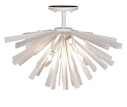 Metropolitan N1906-792 Confluence Six Light Flush Mount, Piastra White Alternate Image 2.jpg