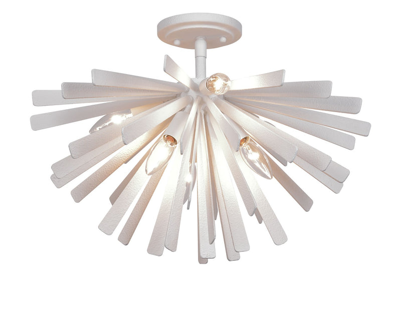 Metropolitan N1906-792 Confluence Six Light Flush Mount, Piastra White Alternate Image 3.jpg