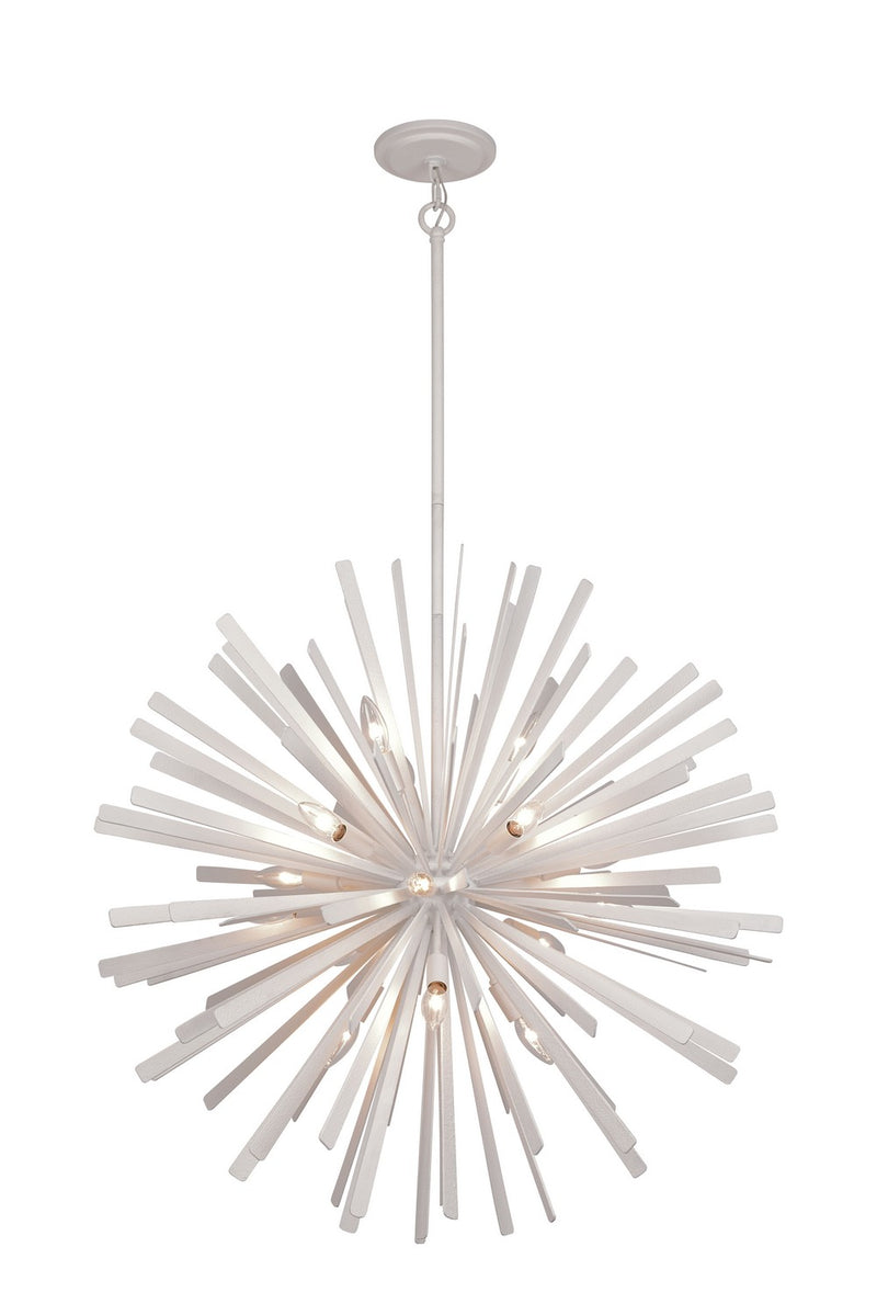 Metropolitan N1908-792 Confluence 16 Light Pendant, Piastra White Alternate Image.jpg