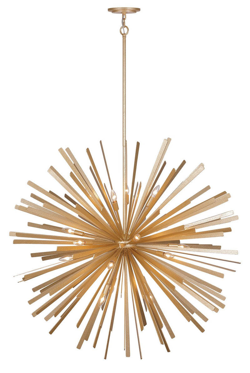Metropolitan N1909-785 Confluence 20 Light Pendant, Piastra Gold Alternate Image 2.jpg