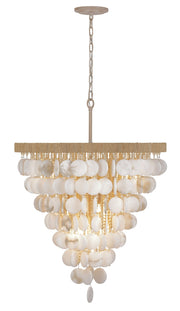 Metropolitan N1918-759 Aurelia'S Cove 12 Light Pendant, Natural White Alternate Image.jpg