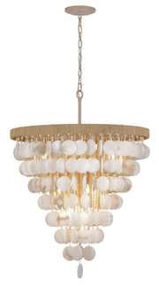 Metropolitan N1918-759 Aurelia'S Cove 12 Light Pendant, Natural White Alternate Image 2.jpg