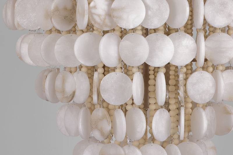 Metropolitan N1918-759 Aurelia'S Cove 12 Light Pendant, Natural White Alternate Image 4.jpg