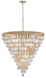 Metropolitan N1919-759 Aurelia'S Cove 15 Light Pendant, Natural White Alternate Image.jpg
