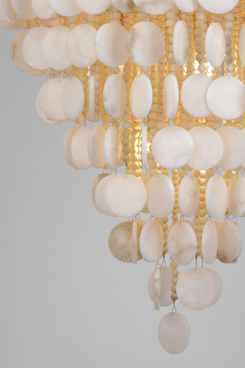Metropolitan N1919-759 Aurelia'S Cove 15 Light Pendant, Natural White Alternate Image 6.jpg