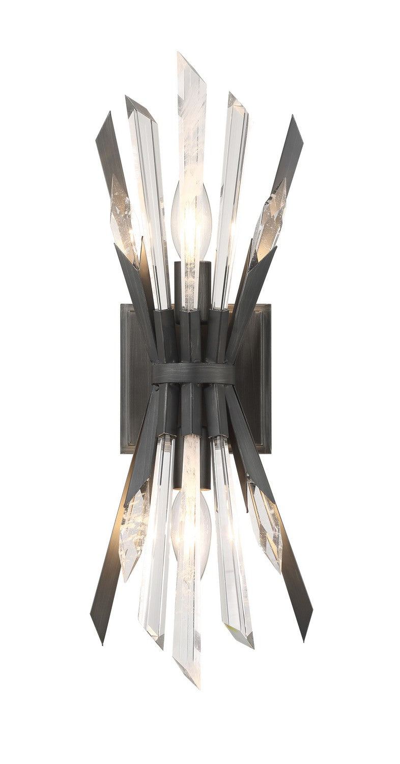 Metropolitan N1942-766 Elsa Two Light Wall Sconce, Midnight Graphite Alternate Image.jpg