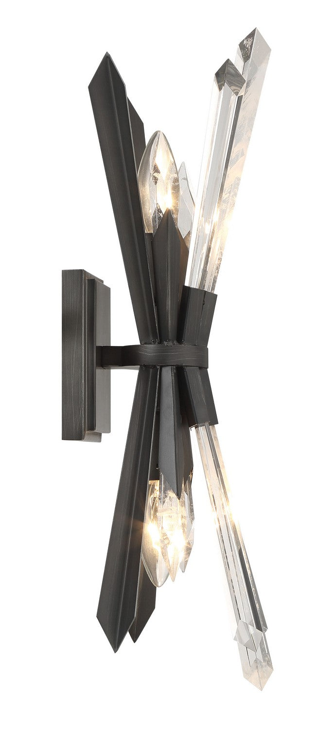 Metropolitan N1942-766 Elsa Two Light Wall Sconce, Midnight Graphite Alternate Image 4.jpg