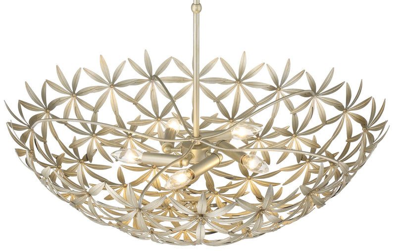 Minka Lavery 2148-735 Flower Child Five Light Pendant, Ambry Gold Alternate Image 3.jpg