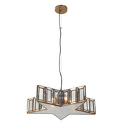 Minka Lavery 2192-863 Luce Stellare Five Light Pendant, Brass Antique Alternate Image 2.jpg