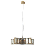 Minka Lavery 2192-863 Luce Stellare Five Light Pendant, Brass Antique Alternate Image 4.jpg