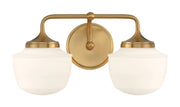 Minka Lavery 2572-575 Cornwell Two Light Bath Vanity, Aged Brass Alternate Image.jpg