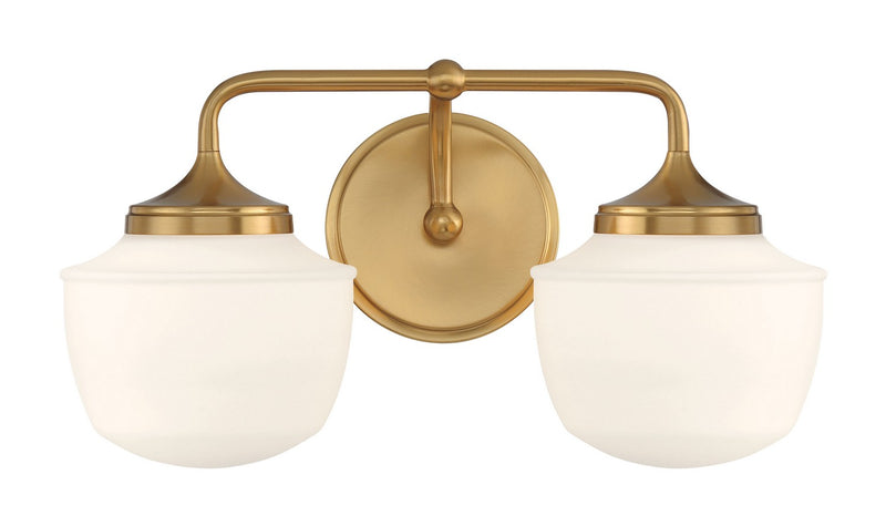 Minka Lavery 2572-575 Cornwell Two Light Bath Vanity, Aged Brass Alternate Image.jpg
