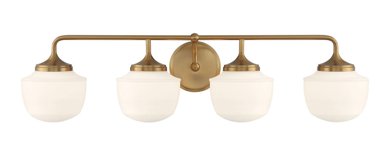 Minka Lavery 2574-575 Cornwell Four Light Bath Vanity, Aged Brass Alternate Image.jpg