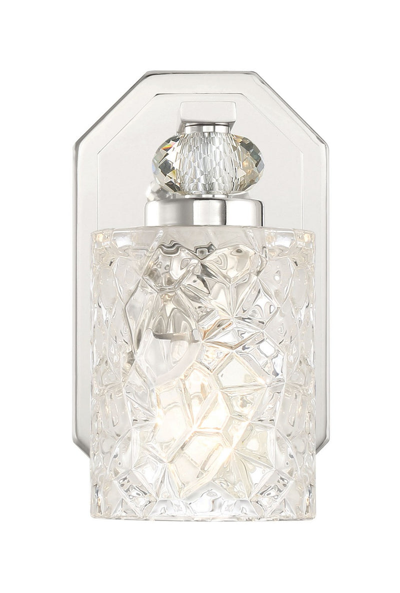 Minka Lavery 2611-77 Crystal Kay One Light Bath Vanity, Chrome Alternate Image.jpg