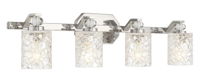 Minka Lavery 2614-77 Crystal Kay Four Light Bath Vanity, Chrome Alternate Image 2.jpg