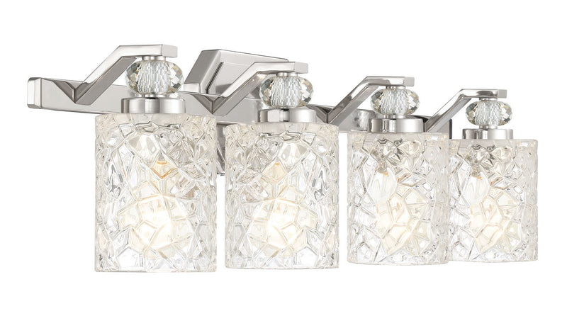 Minka Lavery 2614-77 Crystal Kay Four Light Bath Vanity, Chrome Alternate Image 3.jpg