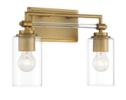 Minka Lavery 2642-575 Binsly Two Light Bath Vanity, Aged Brass Alternate Image 2.jpg