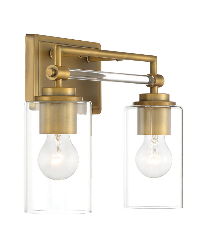 Minka Lavery 2642-575 Binsly Two Light Bath Vanity, Aged Brass Alternate Image 3.jpg