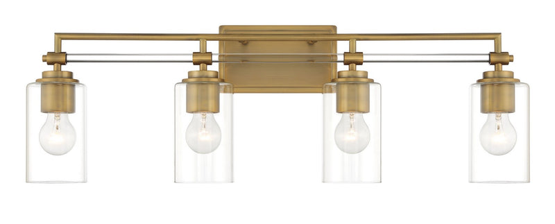 Minka Lavery 2644-575 Binsly Four Light Bath Vanity, Aged Brass Alternate Image.jpg