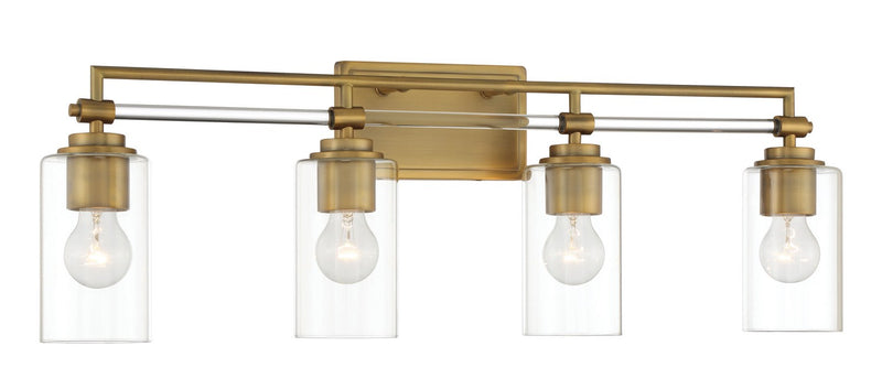 Minka Lavery 2644-575 Binsly Four Light Bath Vanity, Aged Brass Alternate Image 2.jpg