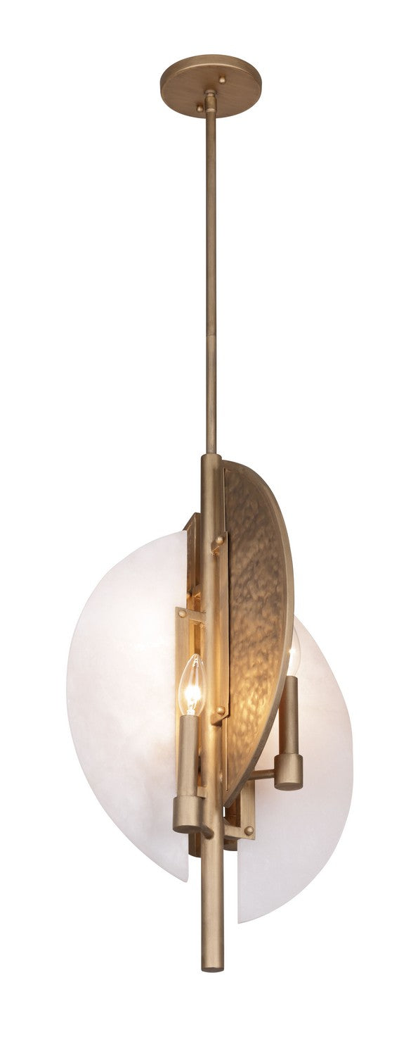 Minka Lavery 3461-788 Saint Martin Four Light Pendant, Ashen Gold Alternate Image 2.jpg