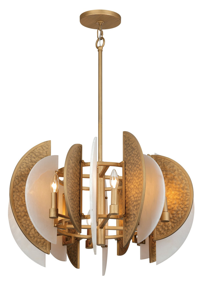Minka Lavery 3464-788 Saint Martin Eight Light Chandelier, Ashen Gold Alternate Image.jpg