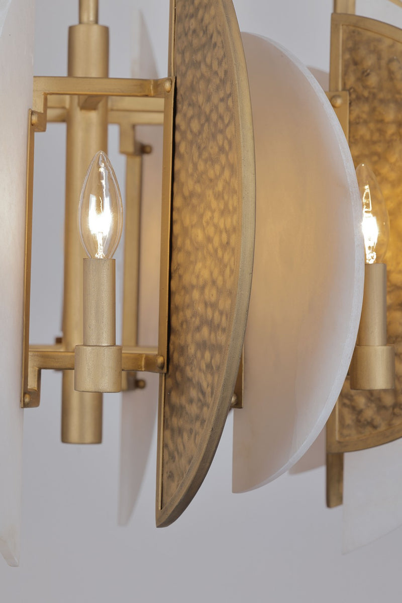 Minka Lavery 3464-788 Saint Martin Eight Light Chandelier, Ashen Gold Alternate Image 3.jpg
