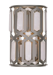 Minka Lavery 3581-795 Hexly One Light Wall Sconce, Coal And Brass Alternate Image.jpg