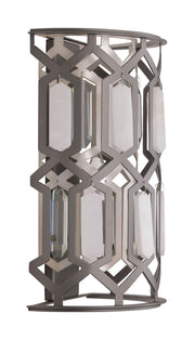 Minka Lavery 3582-795 Hexly One Light Wall Sconce, Coal And Brass Alternate Image.jpg