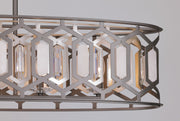 Minka Lavery 3588-795 Hexly Five Light Island Pendant, Coal And Brass Alternate Image.jpg